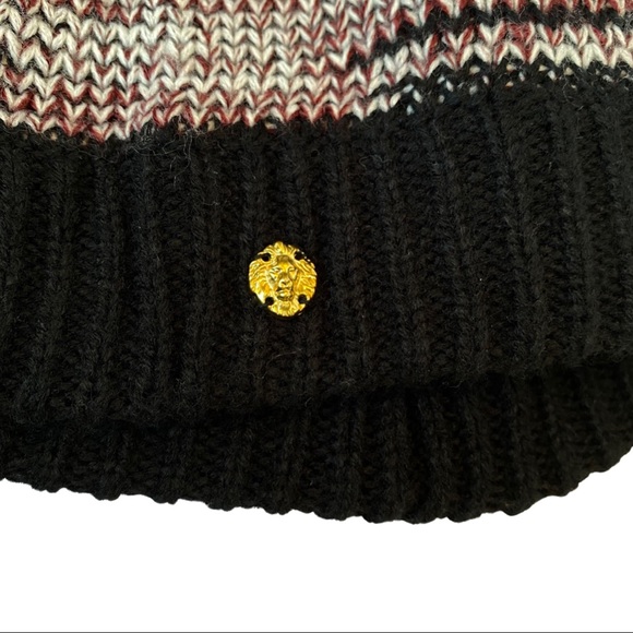 NWT Anne Klein Shibori Knit Cuff Hat Toque Beanie - Picture 2 of 4